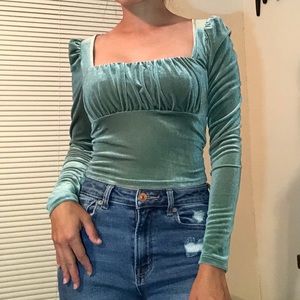 velvet top